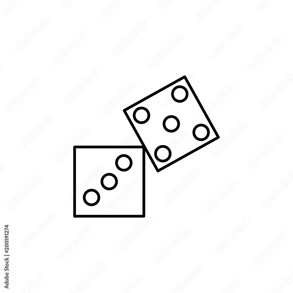 Poster playing darts icon. element of otel and motels for mobile concept and web apps. thin line icon for w