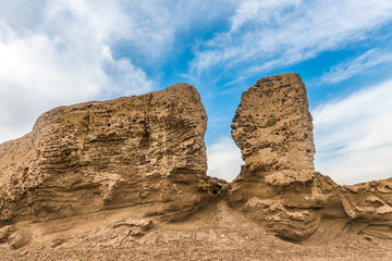 Beautiful large rocks