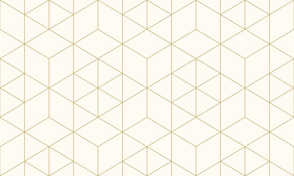 Pattern geometric gold line seamless luxury design abstract background.
