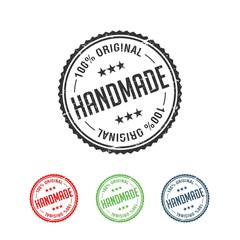 Obraz premium 100% Original Handmade Authentic Label Badge vector