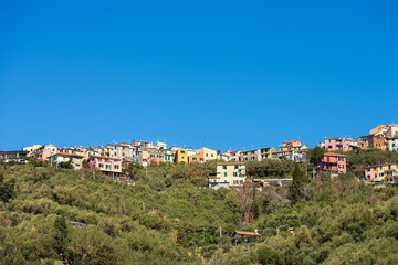 Fototapeta premium La Serra - Small Village in Liguria, Lerici, La Spezia, Italy