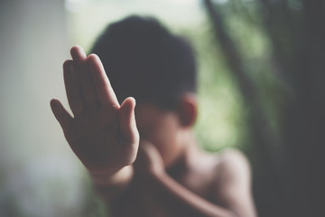 Stop abusing boy violence, Child bondage