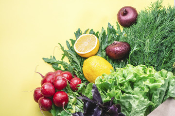 Summer Vegetable background 