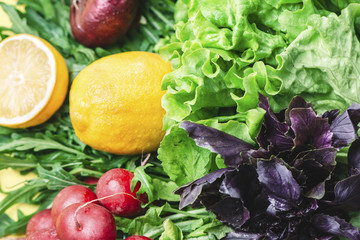 Summer Vegetable background 