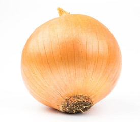 Onions isolated on white background