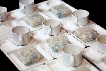 Coffee breaks, snacks and sweets.