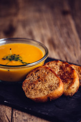 Kürbissuppe CloseUp