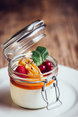 Panna Cotta CloseUp