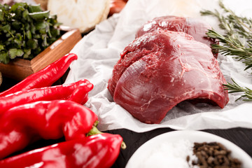 Fleisch mit Paprika No3