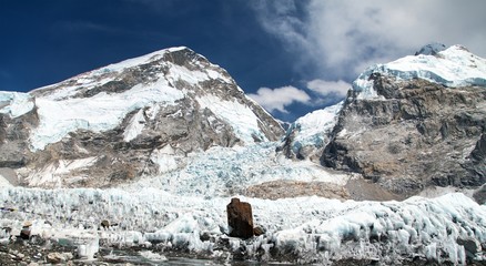 view from Everest base camp