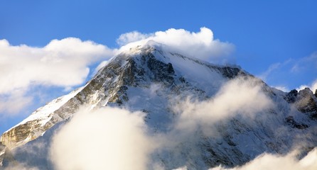 mount Cho oyu from Gokyo Ri