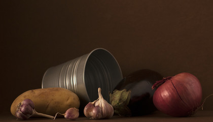 Still life with vegetable