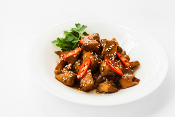a beautiful restaurant dish