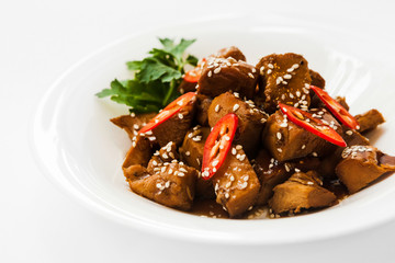 a beautiful restaurant dish