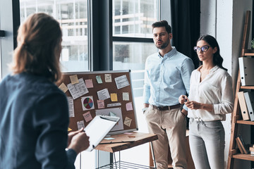 Ensuring success by working as a team. 