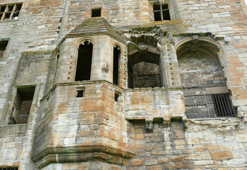Scotland, Linlithgow City, the ruins of Linlithgow Palace
