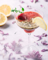 Fruit smoothies background