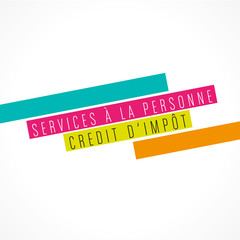 service à la personne, crédit d'impot