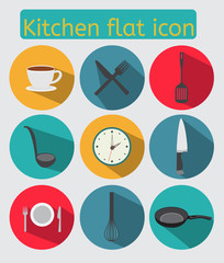 Kitchen flat icon