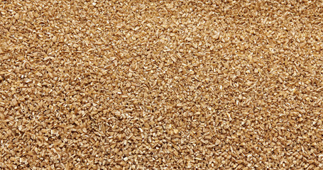 Crushed spelt groats - traditional food - texture and detail