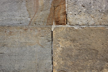 Sandstein Mauer