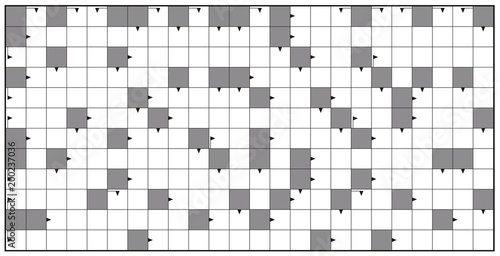 crossword blank crossword puzzle pattern horizontal format crossword puzzle format