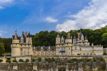 Usse castle in the Loire Valley - France
