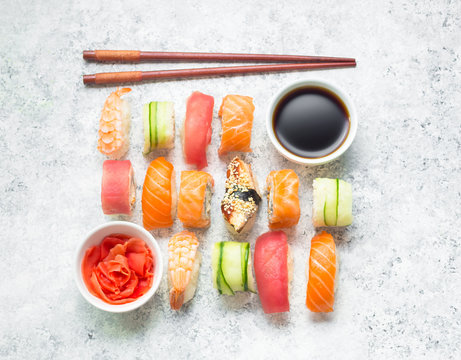 Sushi assorted set