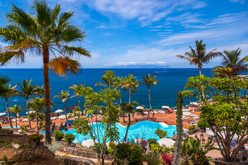 Pool at Tenerife island - Canary