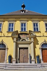 Eibelstadt, Unterfranken, Rathaus, Hauptportal