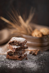 sweet dessert composition