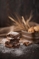 sweet dessert composition