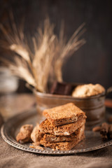 sweet dessert composition