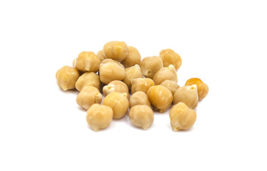 white beans isolated