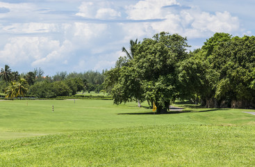 Golfplatz an den Hotelanlagen bei Varadero Kuba
