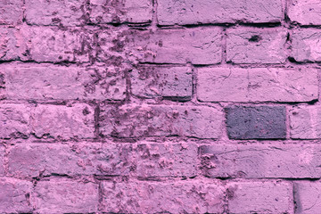 Brick texture with scratches and cracks