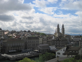 Obraz premium Beautiful scenery of Switzerland - Zurich -