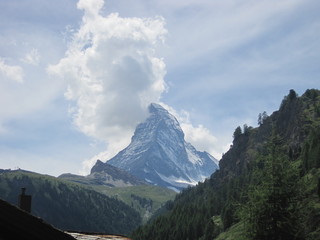 Fototapeta premium Beautiful scenery of Switzerland - Zermatt -