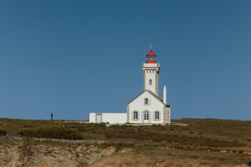 Fototapeta na wymiar Lighthouse des Poulains