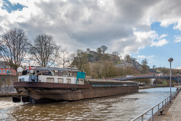 Quai de Meuse à Namur en Belgique