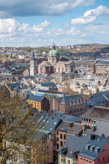 Fototapeta premium Vue générale de la ville de Namur en Belgique