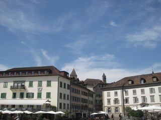 Fototapeta premium Beautiful scenery of Switzerland - Wrapper Waynesville -