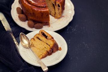 Portuguese Easter cake Folar Algarvio