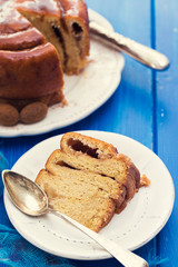 Portuguese Easter cake Folar Algarvio