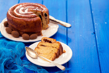 Portuguese Easter cake Folar Algarvio