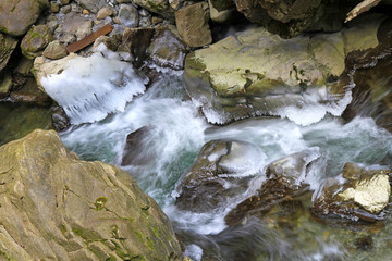 Breitachklamm - Breitach - Winter - Oberstdorf - Walsertal - Eis - Winter