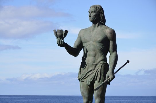 Guanchen-Denkmal in La Puntilla, Gomera