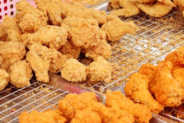 Fried chicken at street food