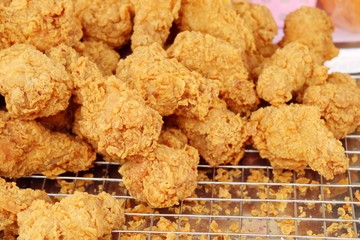 Fried chicken at street food