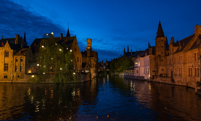 Bruge at dusk